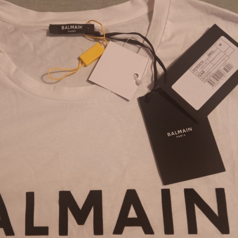 Authentic Used Balmain White Men's Shirt